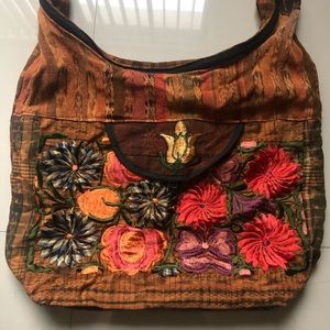 Mexican Embroidery crossbody bag